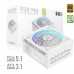 GameMax Gamemax | PSU | GS 750G WH | 750W | SFX | Full Modular| White