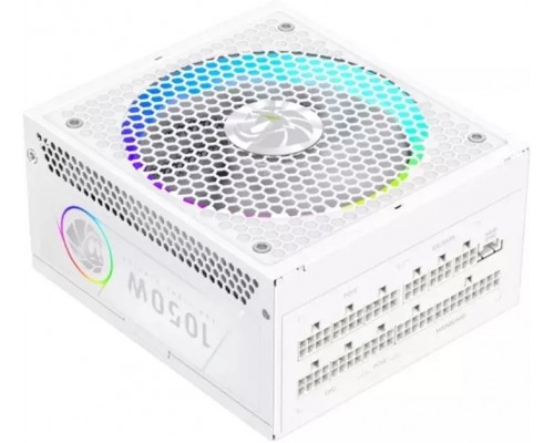 GameMax Gamemax Power Supply, 80 PLUS, Gold | RGB 1050G WH | 1050 W