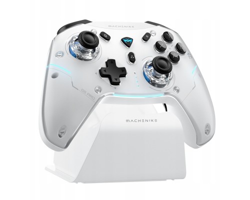 Pad Kontroler do gier Machenike G5Pro Max bezwire ze stacją ładującą - white