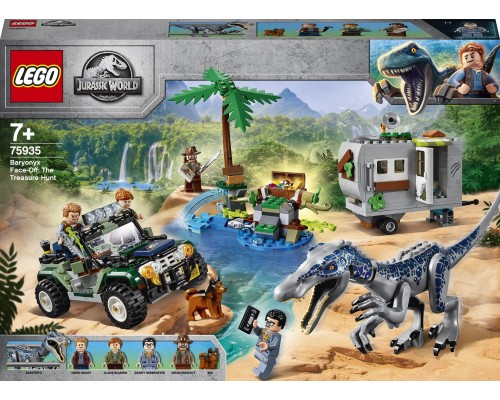 LEGO Jurassic World Starcie z barionyksem: poszukiwanie skarbów (75935)