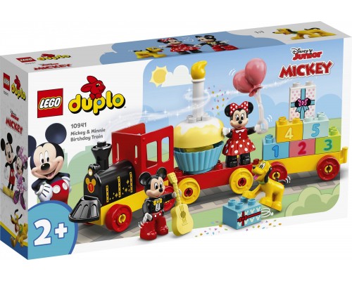 LEGO Duplo Поезд ко дню рождения Микки и Минни (10941)