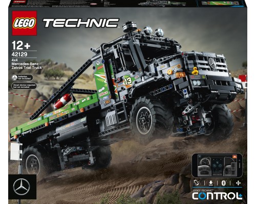 LEGO Technic Ciężarówka Mercedes-Benz Zetros z napędem na 4 koła (42129)