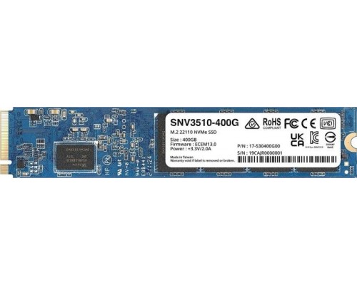 SSD Synology SNV3510 400GB M.2 22110 PCI-E x4 Gen3 NVMe (SNV3510-400G)