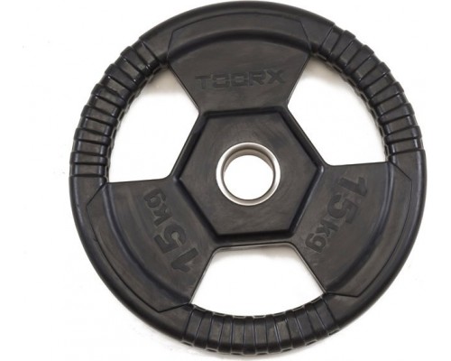 SKO Toorx Rubber coated weight plate 15 kg, D25mm