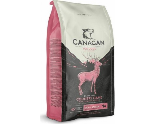 Canagan Canagan Food dla Psa Mini Rasy Small Duck Game 2kg
