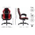 SENSE7 Prism Fabric Black-Red