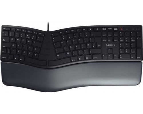 Cherry CHERRY KC 4500 ERGO  USB QWERTY British English Black