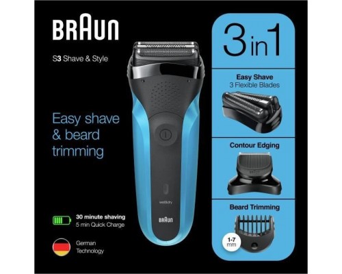 Braun męska BRAUN Series 3 310BT