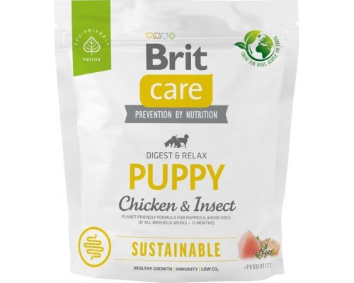 Brit BRIT CARE Dog Sustainable Puppy Chicken & Insect 1kg