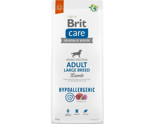 Brit Care Dog Hypoallergenic Adult Large Breed Lamb - 12KG