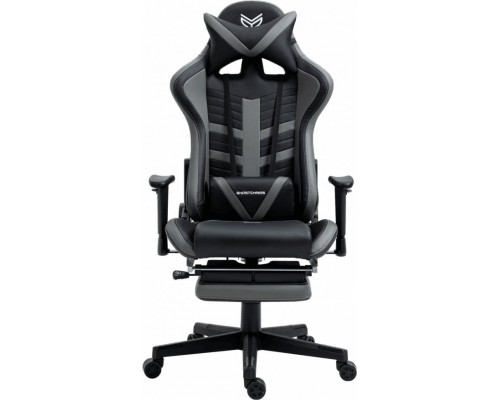 Ghost Chairs with footrest GHOST-SIX Black Grey
