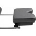 Ghost Chairs with footrest GHOST-SIX Black Grey