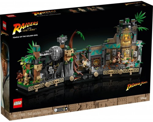 Золотой глобус Индианы Джонса LEGO (77015)