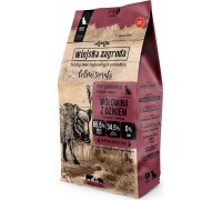 Wiejska Zagroda Leśne smaki Beef z dzikiem (dorosły) chrupki L 9kg