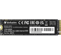 SSD Verbatim Vi3000 1TB M.2 2280 PCI-E x4 Gen4 NVMe (49375)