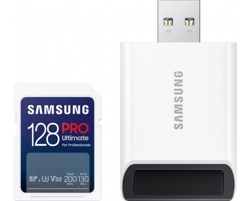 SD  Samsung Pro Ultimate SDXC 128 GB UHS-I U3 V30 (MB-SY128SB/WW)