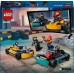 LEGO City Kartings un sacīkšu braucamie (60400)
