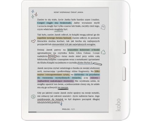 Kobo Libra Colour White (N428-KU-WH-K-CK)