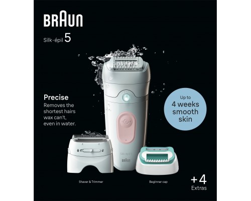 Braun Braun Silk-épil 5 5-050 White-Pink
