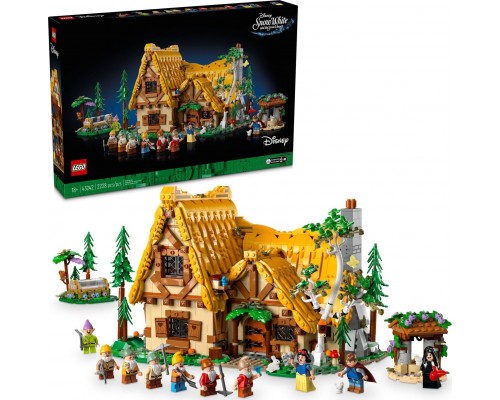 LEGO Disney Chatka Снеговики с коронами и рыжие деревья (43242)