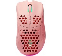 Deltaco itin lengva žaidimų pelė DELTACO GAMING Rožinis LINE PM80 70g svorio, RGB, SPCP6651, 400-4800 DPI, 1000 Hz, rožinė / GAM-120-P