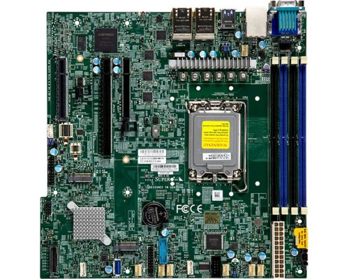 SuperMicro Mainboard X13SCH-LN4F micro-ATX gniazdo 1700 DDR5-only Bulk