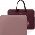 Tomtoc tomtoc Light-A21 Dual-color Slim Laptop Handbag, 13,5 Inch - Raspberry