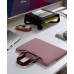 Tomtoc tomtoc Light-A21 Dual-color Slim Laptop Handbag, 13,5 Inch - Raspberry