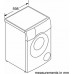 Bosch Bosch | Washing Machine with Dryer | WNC254A0SN | Energy efficiency class D | Front loading | Washing capacity 10.5 kg | 1400 RPM | Depth 62 cm | Width 60 cm | Display | LED | Drying system | Drying capacity 6 kg | Steam function | W