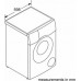 Bosch Bosch | Washing Machine with Dryer | WNC254A0SN | Energy efficiency class D | Front loading | Washing capacity 10.5 kg | 1400 RPM | Depth 62 cm | Width 60 cm | Display | LED | Drying system | Drying capacity 6 kg | Steam function | W