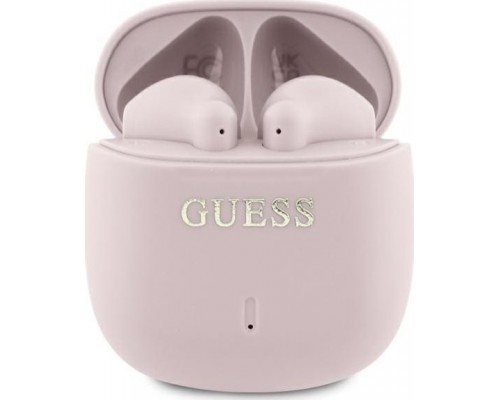 Guess Guess  GUTWSJ14ESGP TWS + docking station pink/pink Printed Classic Logo