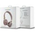 Guess Guess ENC GUBH70EPOSMW Brown/Brown Peony Script Round Shape Headphones