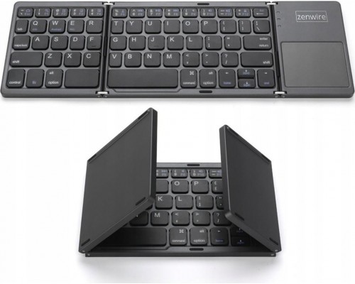 Zenwire KLAWIATURA BEZPRZEWODOWA Bluetooth 5.0 Składana Przenośna do Tabletu SLIM Cicha WLK-61