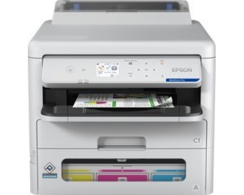 MFP Epson Epson WorkForce Pro EP-C800RDW - Drucker - Farbe - Duplex - Tintenstrahl - A4/Legal - 4800 x 1200 dpi - bis zu 25 Seiten/Min. (einfarbig)/bis zu 25 Seiten/Min. (Farbe) - Kapazitat: 330 Blatter - USB 2.0, Gigabit LAN, Wi-Fi(