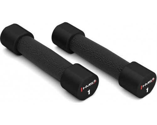 HMS Dumbbells HPT01 poliuretanowe 2 x 1 kg