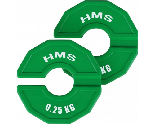 TSN25 DISKS SPĒKA TRENIŅU UN FITNESS APRĪKOJUNAM 2 x 0.25 KG HMS