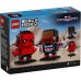 LEGO BrickHeadz Kapteiņa Amerikas un Sarkanā Halka figūriņas (40668)