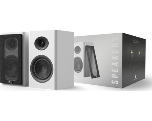Głośniki do komputera bluetooth Laudberg XS1W 2.0 Białe 80W pilot HDMI ARC USB DAC
