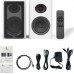 Głośniki do komputera bluetooth Laudberg XS1W 2.0 Białe 80W pilot HDMI ARC USB DAC