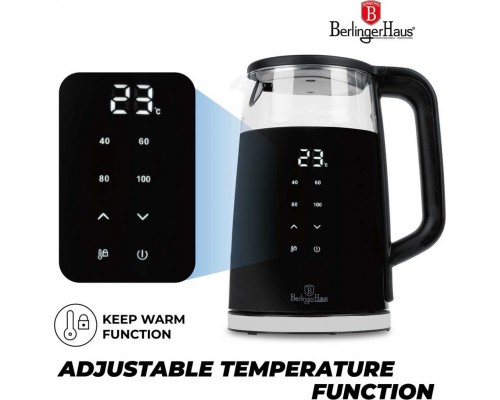 Berlinger Haus 1,7L BH-9476 Matte Black
