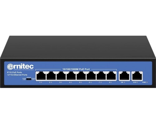 Unmanaged Intelligent 8 PoE