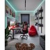Diablo Chairs Diablo X-Horn 2.0 Small: Black-Red