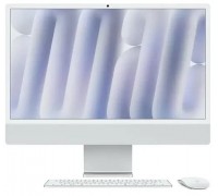 iMac24" Silver/M4-8C-CPU,8C-GPU/16GB/512GB SSD/NK-ID-Deutsch/MM2/1GB Ethernet