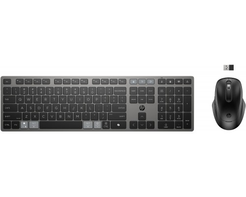 HP Bezprzewodowa klawiatura i mysz 725 Multi-Device Rechargeable
