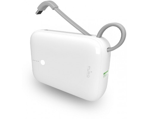 Puro Power Link 10 Plus 10000 mAh With built-in cable USB-C – White