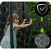 NeoSport Garden Trampoline 15ft/465cm With inner mesh with ladder