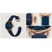 Withings Scanwatch 2 - zegarek z funkcją EKG, pomiarem pulsu i SPO2 oraz mierzeniem aktywności fizycznej i snu (38mm, blue rose gold)