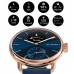 Withings Scanwatch 2 - zegarek z funkcją EKG, pomiarem pulsu i SPO2 oraz mierzeniem aktywności fizycznej i snu (38mm, blue rose gold)