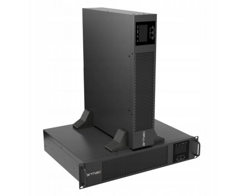 UPS RACK ARMAC R/1000I/PF1/DF ON-LINE 1000VA 8X IEC C13 USB-B LCD METALOWA OBUDOWA DUST-FREE