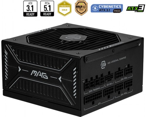MSI MAG A850GLS PCIE5 850W ATX 3.1 (306-7ZPIY11-CE0)